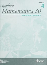 Cover of: Applied mathematics 30