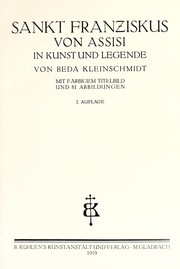 Cover of: Sankt Franziskus von Assisi in kunst und legende by Beda Kleinschmidt