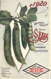 Cover of: Portland Seed Company's complete seed annual for 1920
