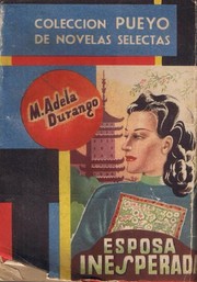 Cover of: Esposa inesperada by María Adela Durango