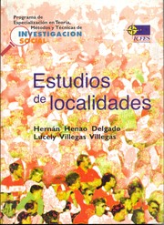 Cover of: Estudios de localidades by 