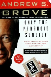 Cover of: Only the paranoid survive by Andrew S. Grove