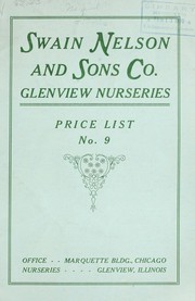 Price list by Swain Nelson and Sons Co
