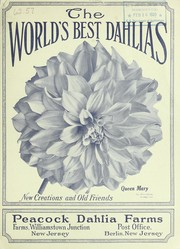 Cover of: The world's best dahlias: new creations and old friends