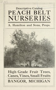 Cover of: Descriptive catalog: high grade fruit trees, canes, vines, small fruits