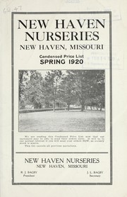 Cover of: Condensed price list: spring 1920