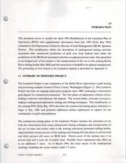 Echo Bay Minerals, Lamefoot Plan of Operations by United States. Bureau of Land Management