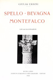 Cover of: Spello, Bevagna, Montefalco