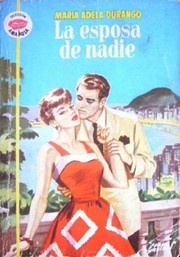 Cover of: La esposa de nadie