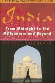Cover of: India by Shashi Tharoor