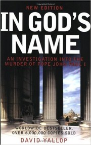 Cover of: In God's name by 