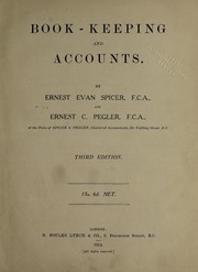 Cover of: Book-keeping and accounts