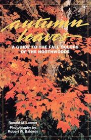 Cover of: Autumn leaves: a guide to the fall colors of the northwoods