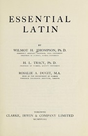 Cover of: Essential Latin
