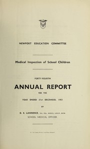 Cover of: [Report 1951]