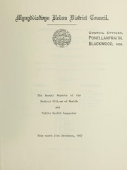 Cover of: [Report 1967] | Mynyddislwyn (Wales). Urban District Council