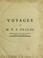 Cover of: Voyages de m. P. S. Pallas, en différentes provinces de l'empire de Russie, et dans l'Asie septentrionale
