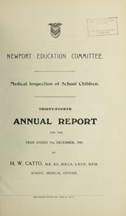 Cover of: [Report 1941]