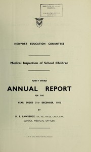 Cover of: [Report 1950]