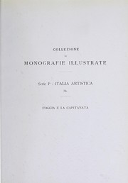 Cover of: Foggia e la Capitanata; con 150 illustrazioni