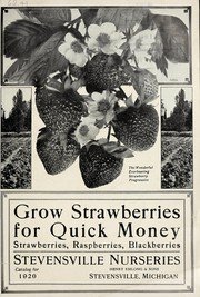 Cover of: Strawberries, raspberries, blackberries: catalog for 1920