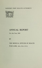 Cover of: [Report 1969] | Newport (Wales). Port Health Authority