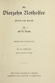 Cover of: Die vierzehn Nothelfer