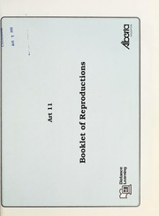 Cover of: Art 11: booklet of reproductions
