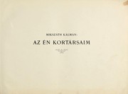 Cover of: Az én kortársaim. by Mikszáth Kálmán