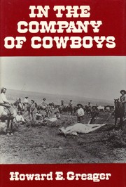 Cover of: In the Company of Cowboys | Howard E. Greager