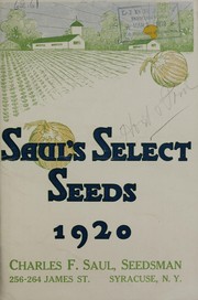 Saul's select seeds by Charles F. Saul (Firm)