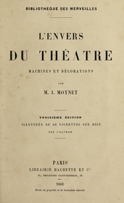 Cover of: L'envers du the a tre: machines et de corations
