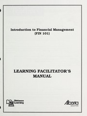 Cover of: Introduction to financial management, FIN 101