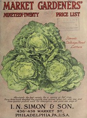 Cover of: Nineteen-twenty market gardeners' price list