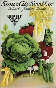 Cover of: Reliable garden seeds | Sioux City Seed and Nursery Co
