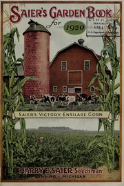 Cover of: Saier's garden book for 1920 by Harry E. Saier Co