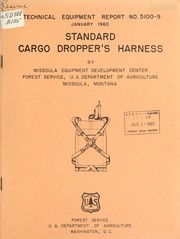 Cover of: Standard cargo dropper's harness
