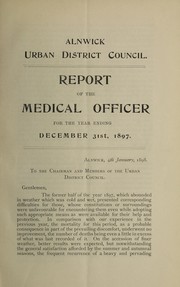 Cover of: [Report 1897]