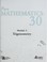 Cover of: Pure mathematics 30