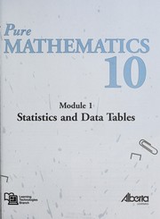 Cover of: Pure mathematics 10 by Alberta. Learning Technologies Branch