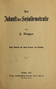Cover of: Die Zukunft der Sozialdemokratie