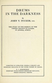 Cover of: Drums in the darkness | Tucker, John T.