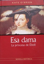 Cover of: Esa dama