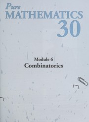 Cover of: Pure mathematics 30 by Alberta. Alberta Education
