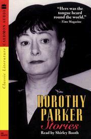 Cover of: Dorothy Parker Stories by 