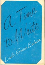 Cover of: A time to write.
