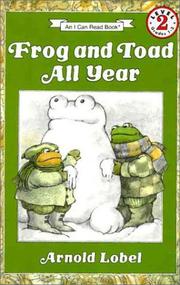 Cover of: Frog and Toad All Year Book and Tape by Arnold Lobel