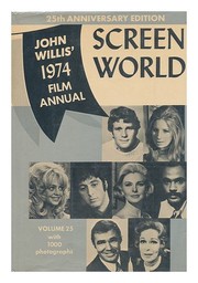 Cover of: John Willis Screen World 1974: 25th Anniversary Edition