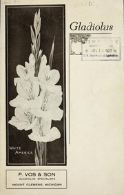 Cover of: Gladiolus [catalog]