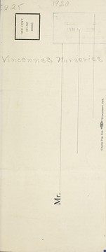 Cover of: Bulletin, no. 1: Dec. 20, 1920 : general nursery stock [price list]